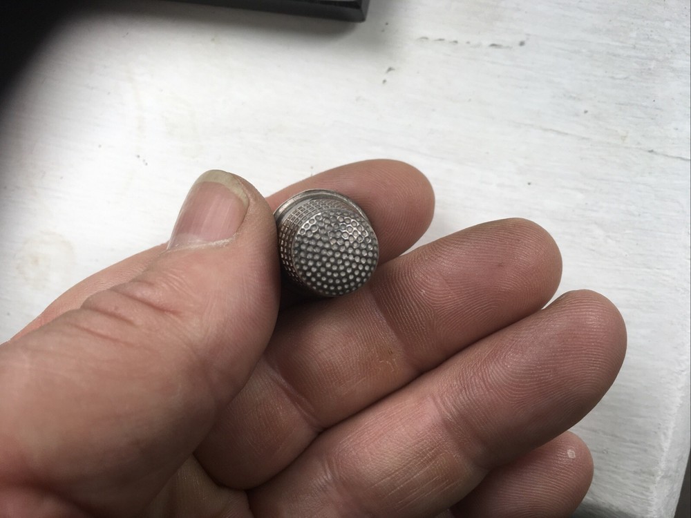 Antique Silver Thimble