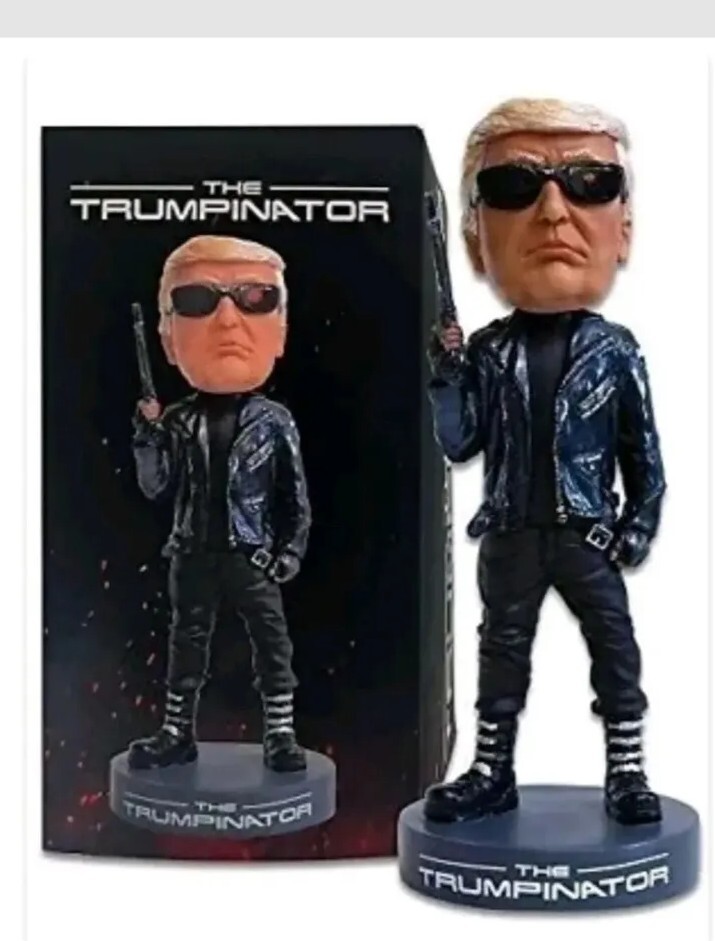 Trumpinator Bobblehead, I'll Be Back in 2024