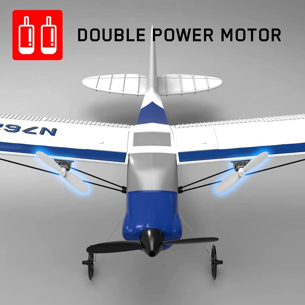 RC Micro Trainer CUB S2 400 RC Plane W/ Gyro Stabilization 2.4ghz RTF (2Ch)