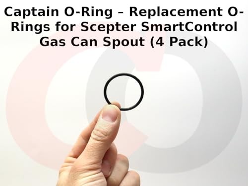 – Replacement O-Rings for Scepter SmartControl Gas Can Spout (4 Pack)