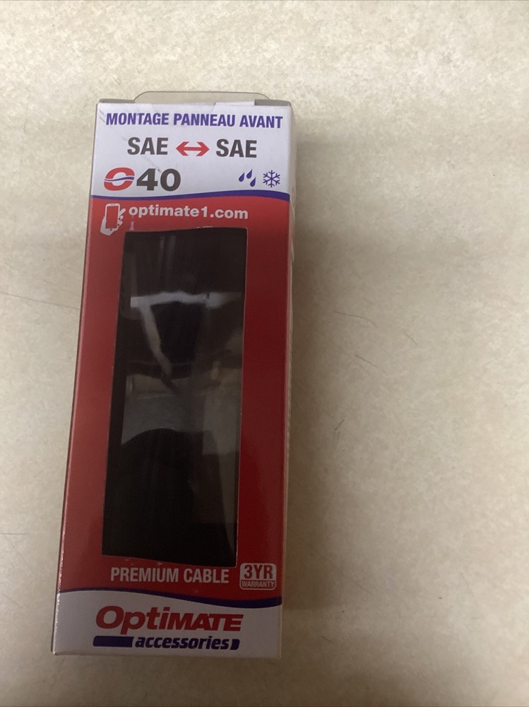 OptiMATE Cable O-40 Weatherproof SAE socket panel mount