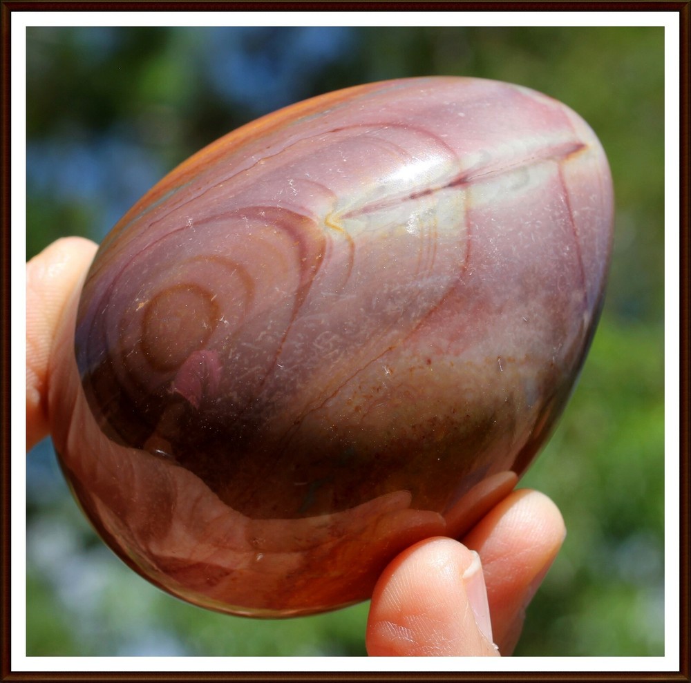 Beautiful! Polychrome Jasper Egg (JAS616)