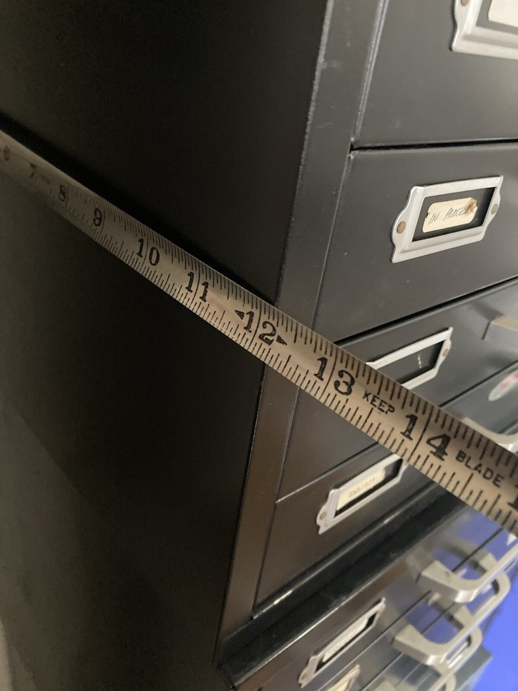 NEUMADE 5-Drawer STACKABLE Storage File Cabinet with 5 rows 15.5x12x13