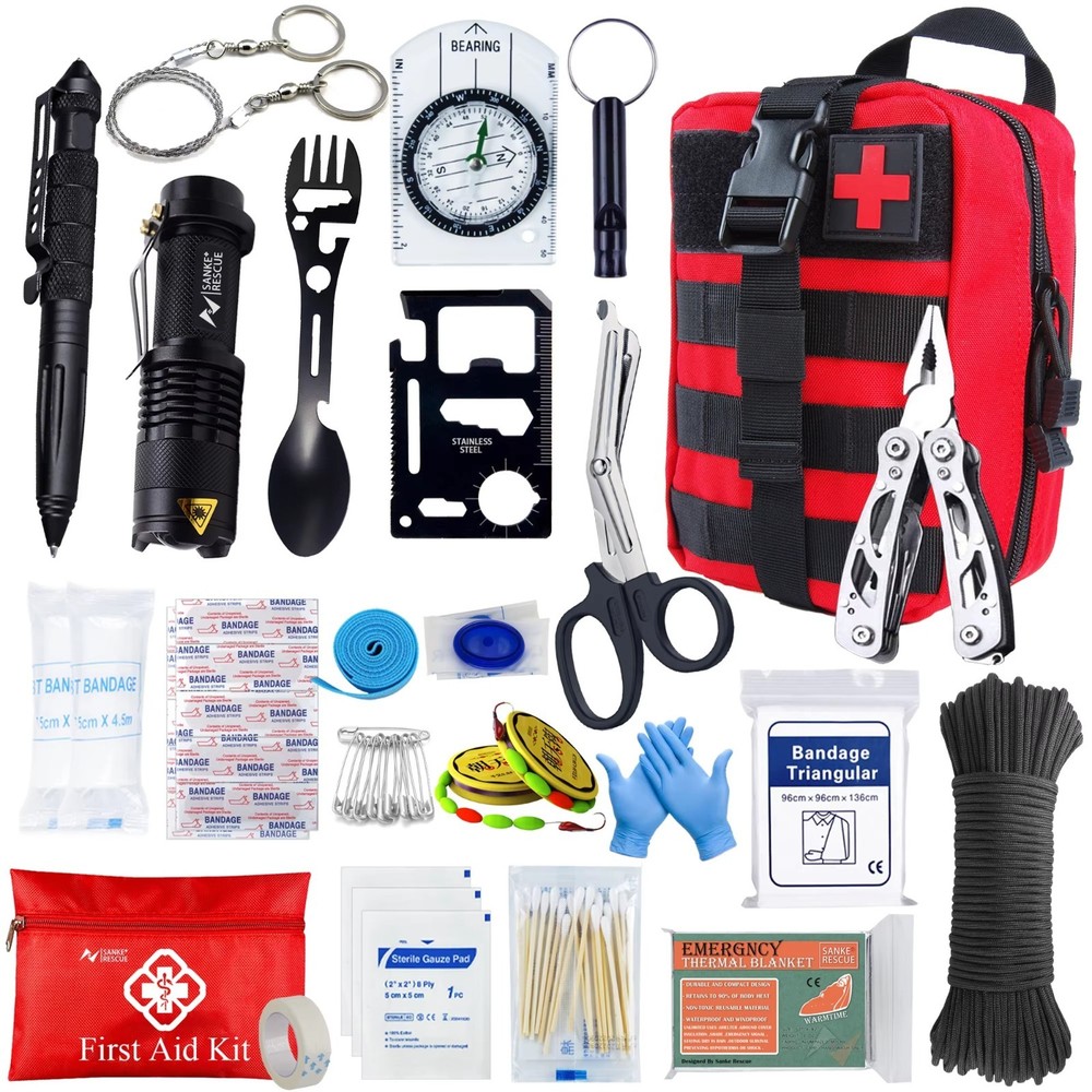 24 in 1 survival first aid kit