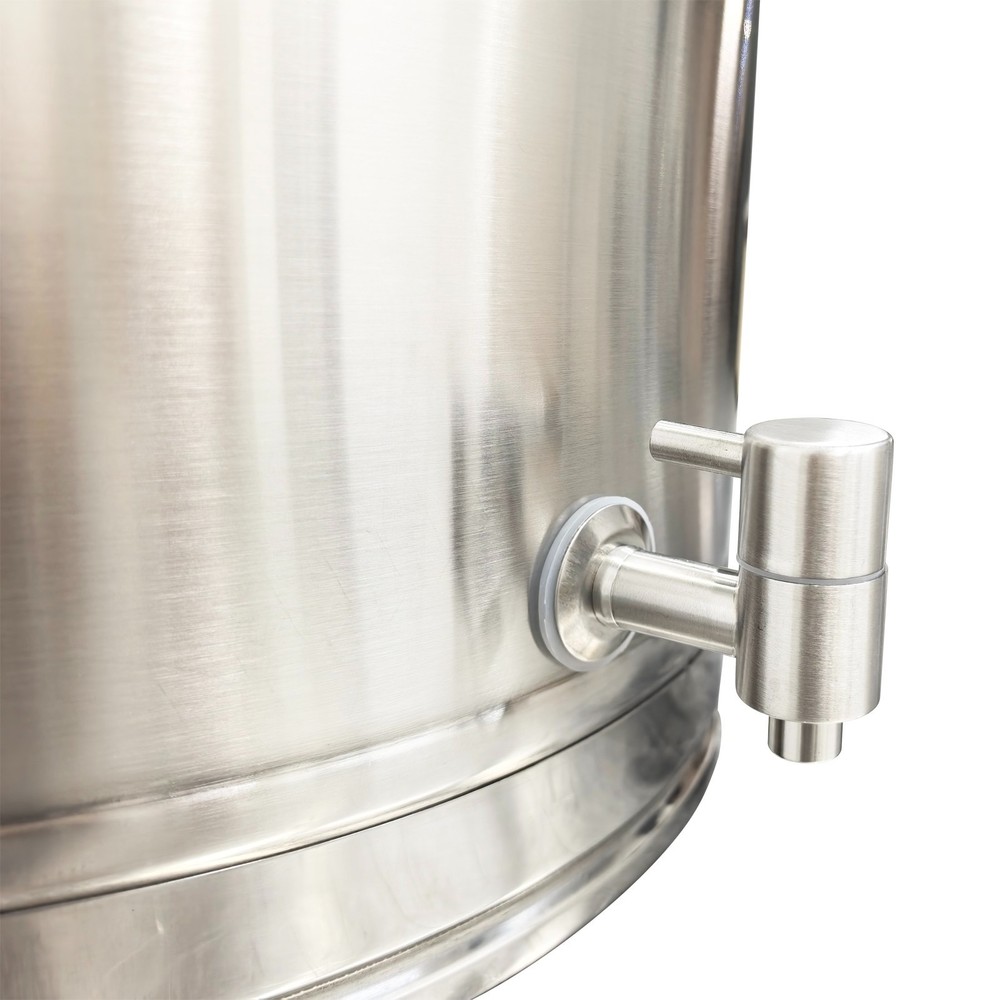 64L Stainless Steel Fermenter/Storage Tank for Wine Brewing, Storage, Transport