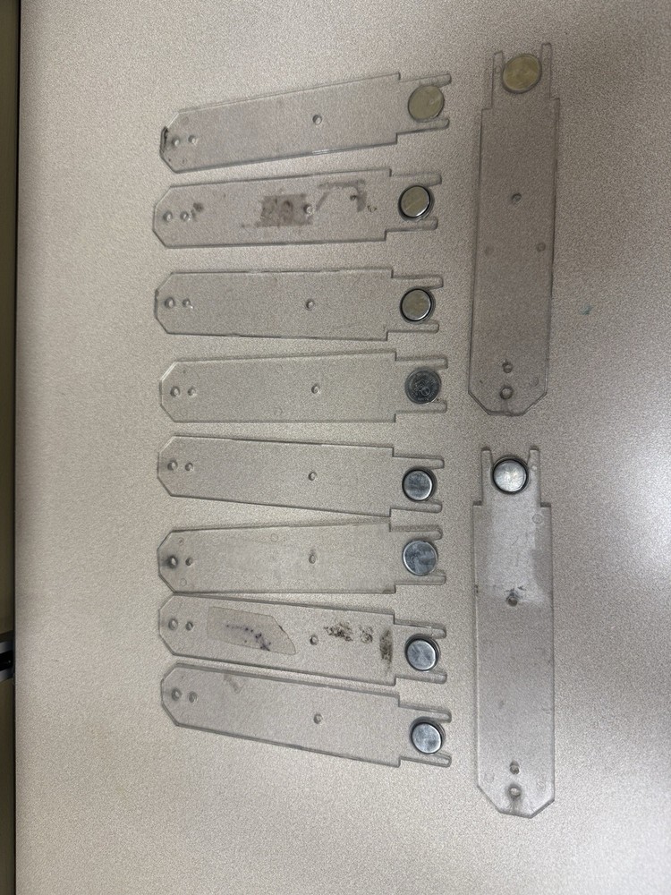 KeyVault Clear Plastic Key Tags 6.5 Inch’s