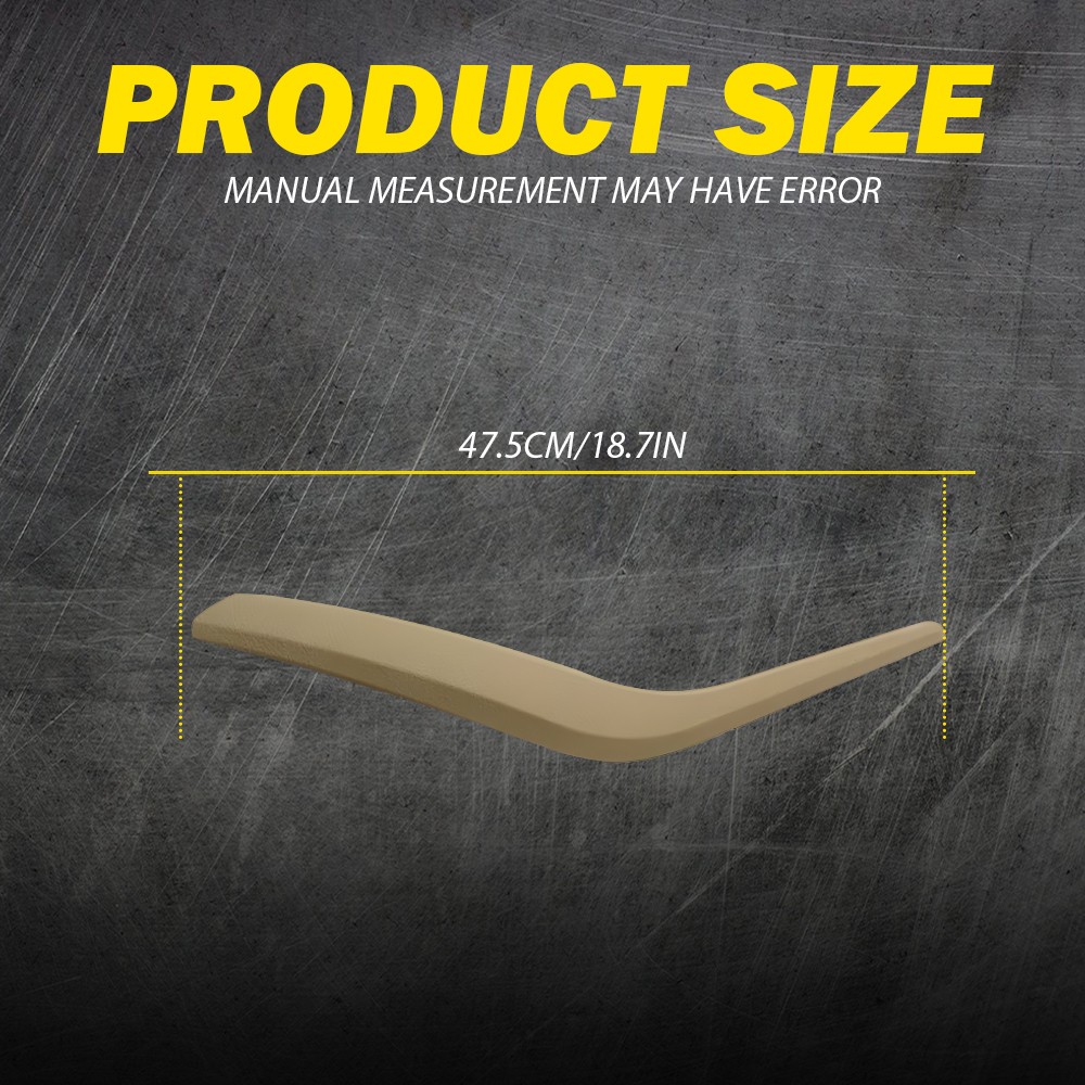 2Pcs Left+Right Inner Door Handle Pull Panel Trim Beige for BMW X1 E84 2009-2015