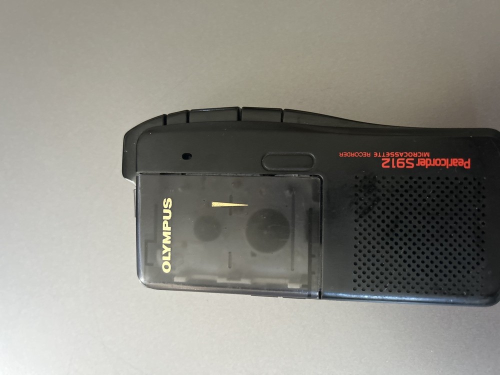 Olympus Pearlcorder S912 Microcassette Recorder, micro, handheld