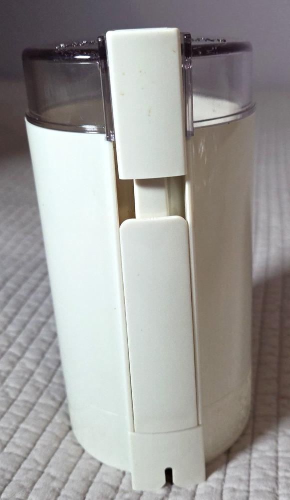 Mr Coffee Coffee Mill White IDS50 Vintage