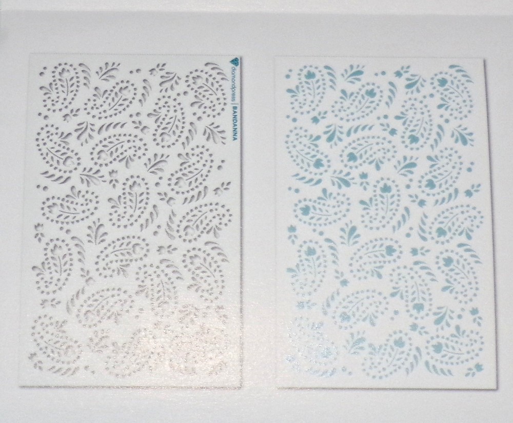 Diamond Press Paisley Stencils Assorted Design Patterns 7 pc Set New Free Ship