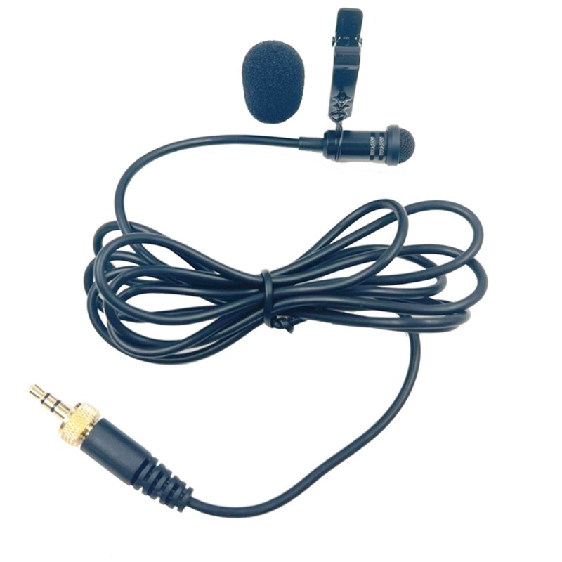 3.5mm Lavalier Clip-on Microphone with Strong Anti Interference Capability