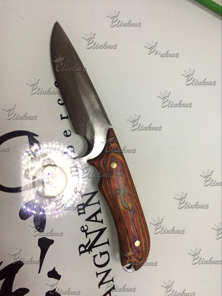 10mm thickness Knife 3D Color wood handle material DIY tools handle Making