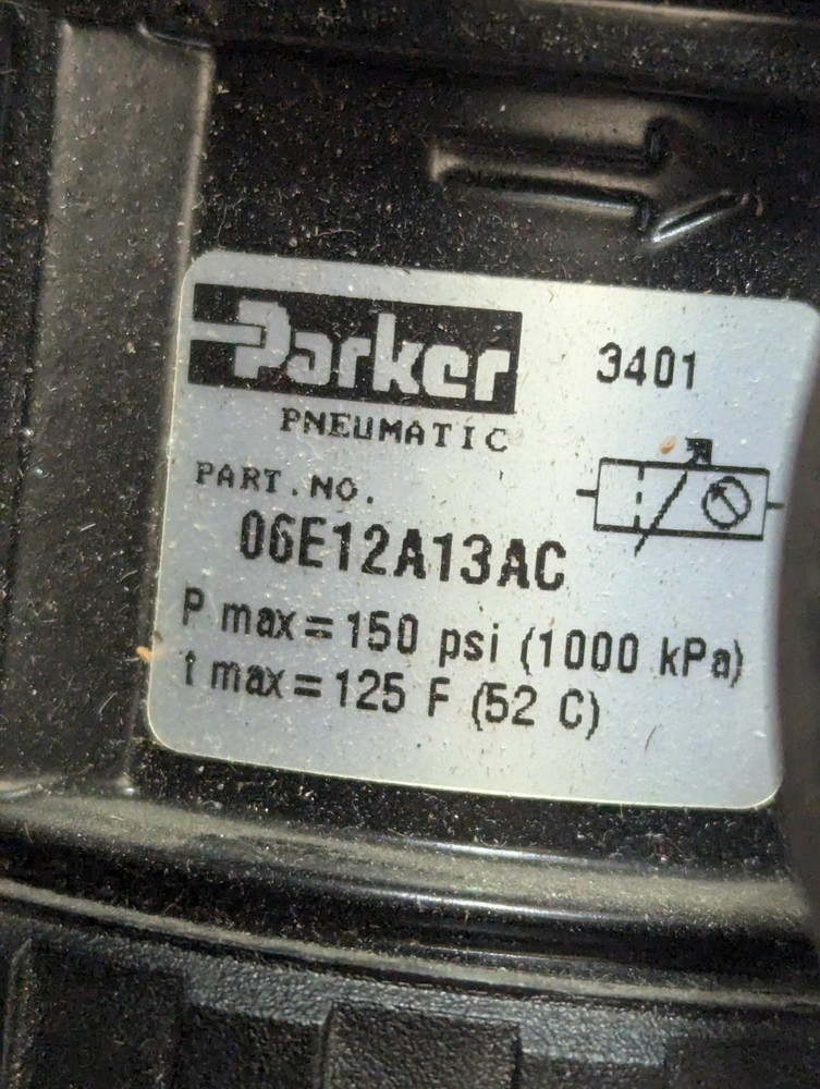 Parker 06E12A13AC Filter Regulator