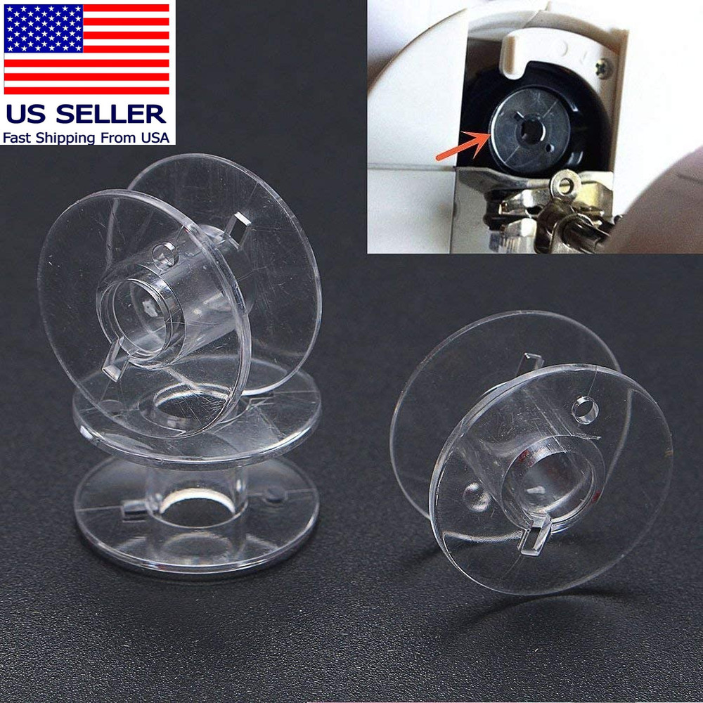 30Pack Plastic Sewing Machine Bobbins for Brother