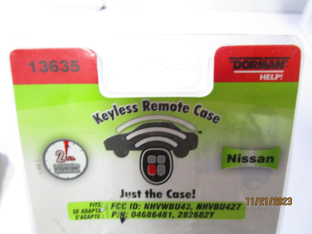 Keyless Entry Transmitter Cover-Remote Case Dorman 13635