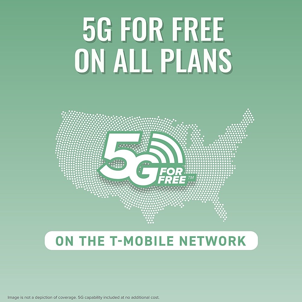 Mint Mobile 12 Month Unlimited Data Talk Text Prepaid 1 Year Plan Sim Card