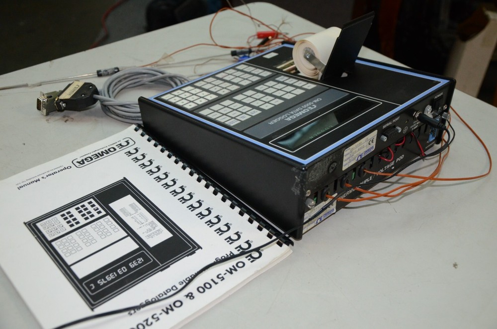 Omega OM-5100 Programmable Data Logger CCAT-F-10