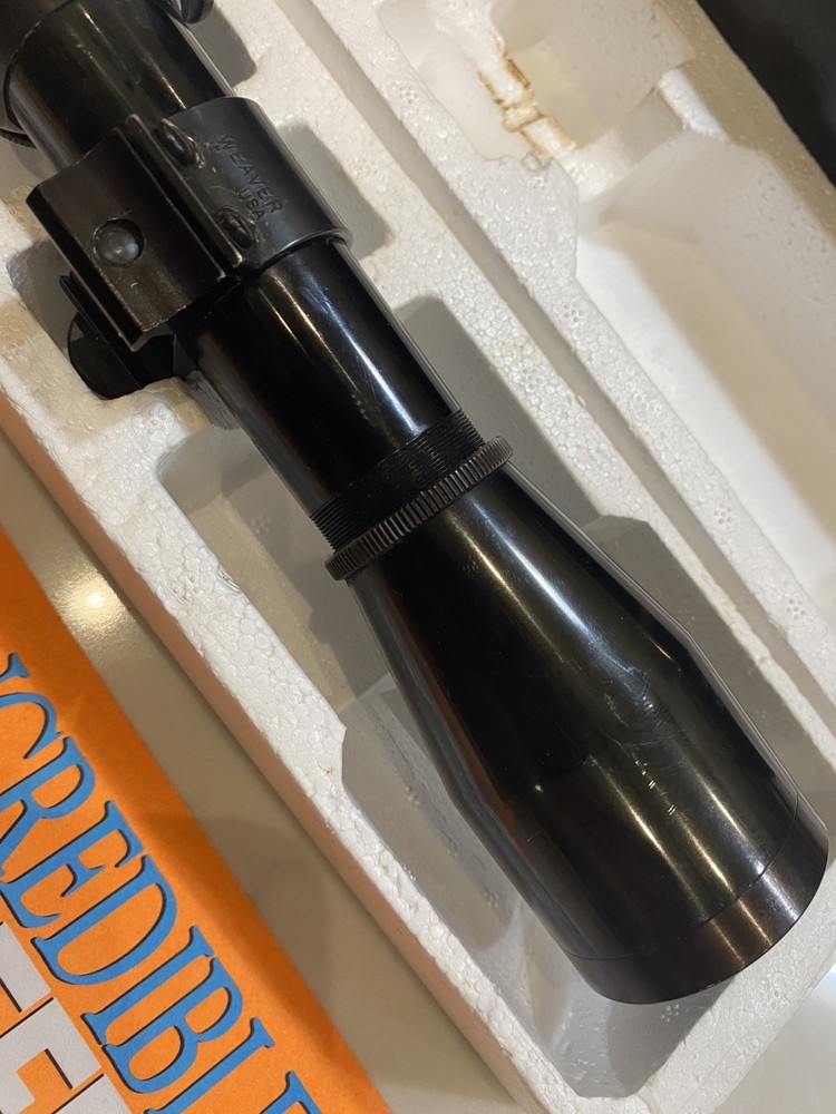 Leupold M8-4x Rifle Scope with Unique Post & Duplex Reticle