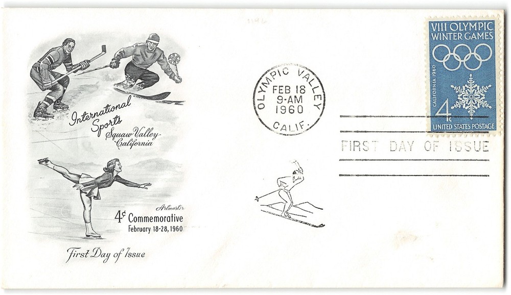 US #1146 FDC, 1960, Artmaster