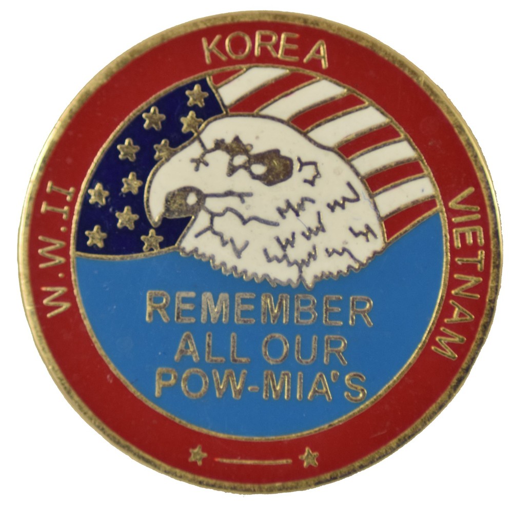 REMEMBER OUR POW/MIA HAT PIN