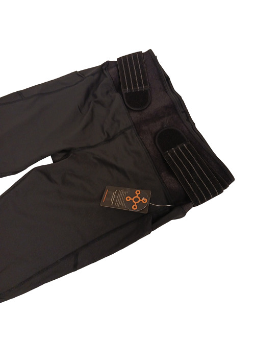 Tommie Copper BLACK 24" Lower Back Support Compression Ankle Leggings PICK SIZE: