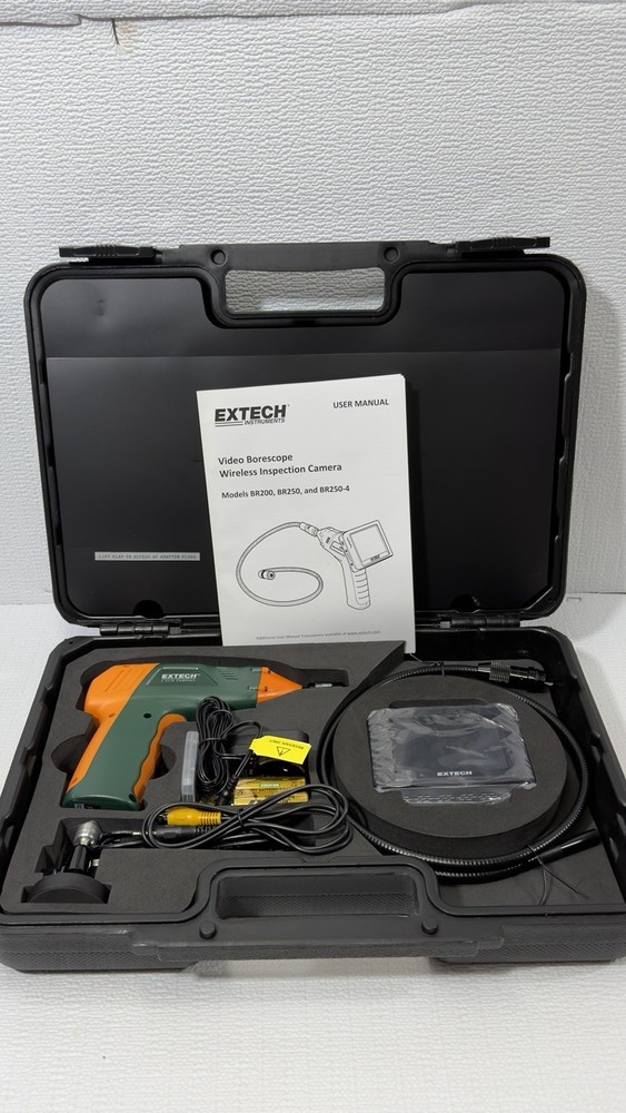 Extech BR250 - Video Borescope / Wireless Inspection Camera With 3 Foot Cable