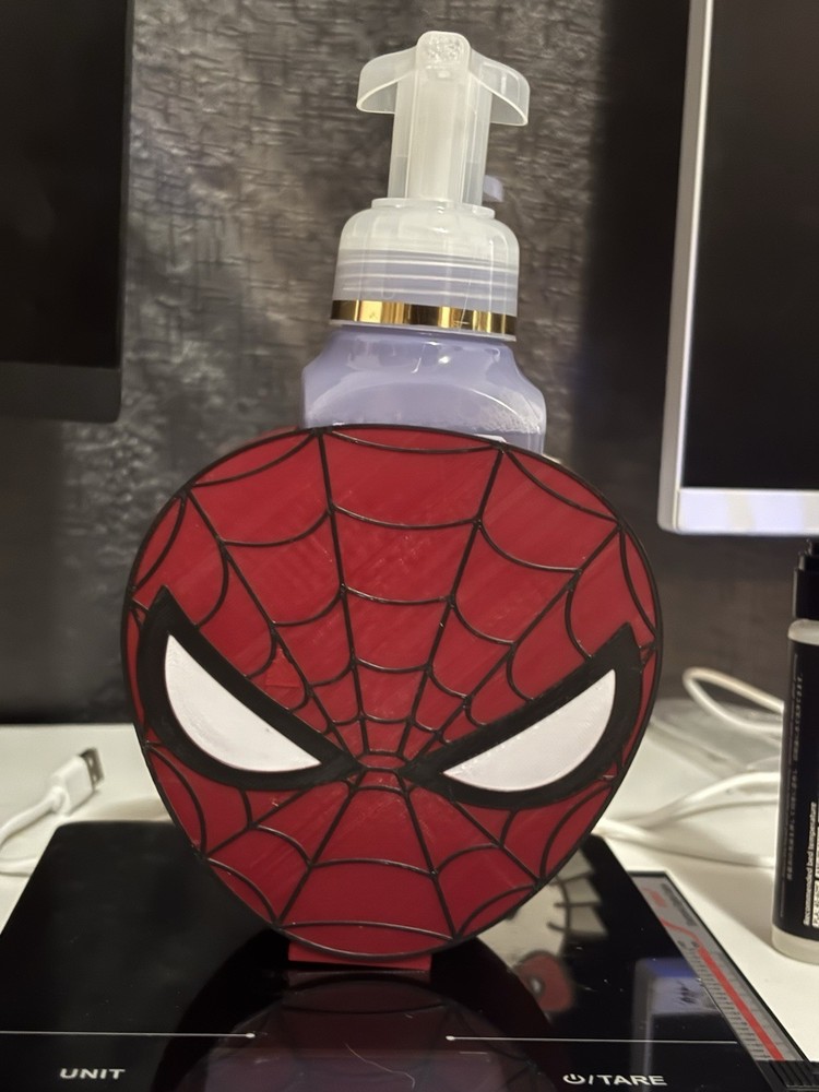 Spiderman Soap Holder 3D