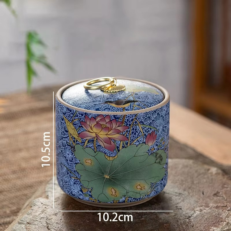 Ceramic Storage Jar with Lid