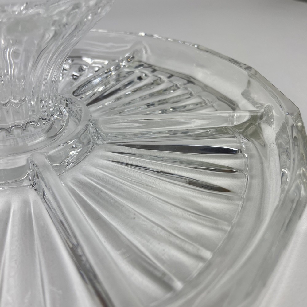 Crystal Cake and Cheese Party Stand/Dome