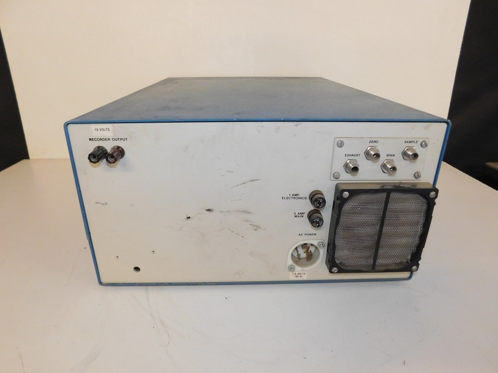 THERMO ENVIRONMENTAL MODEL 43 PULSED FLUORESCENT SO2 ANALYZER (LXJ19)