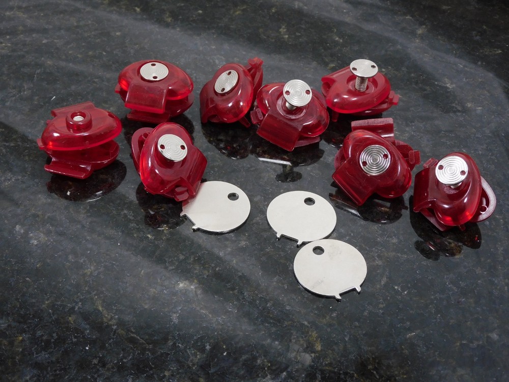 (8) Basic Trigger Lock Lot w/3 Two Prong Key