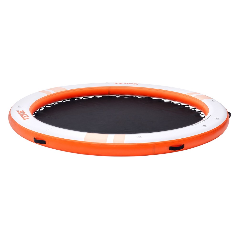 VEVOR Inflatable Floating Dock ø8FT Water Dock Platform with ø5FT Mesh Pool
