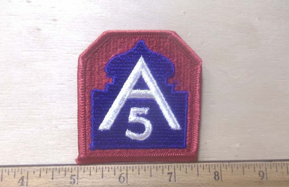 US Army - 5th Army Embroidered Patch
