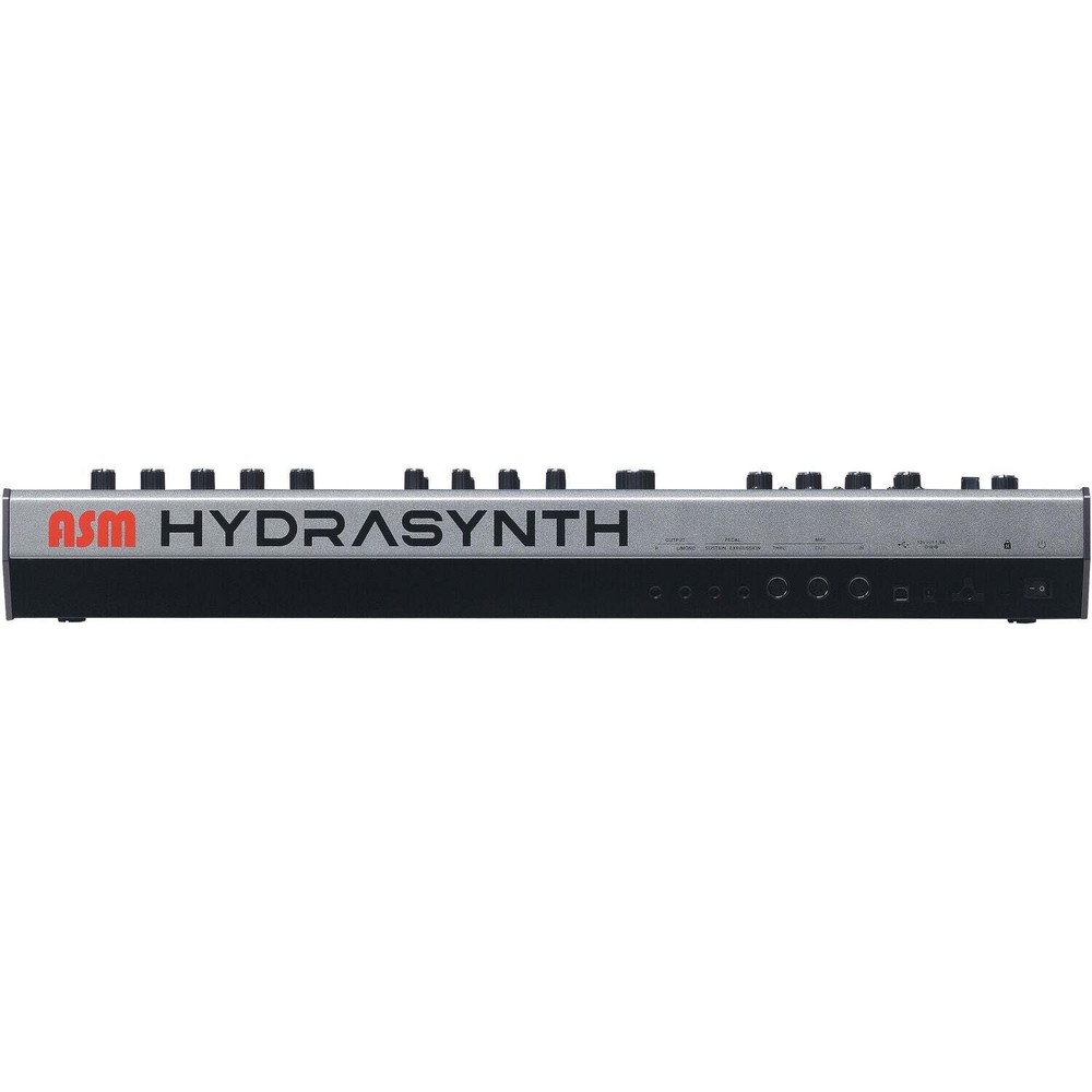 ASM Hydrasynth Keyboard 8-Voice Synthesizer - Limited-Edition Silver