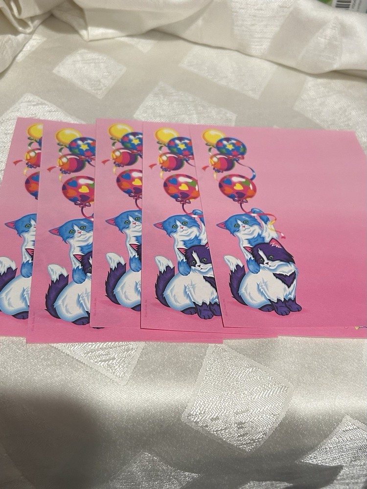 Lisa Frank  Stationery Mini Sheets