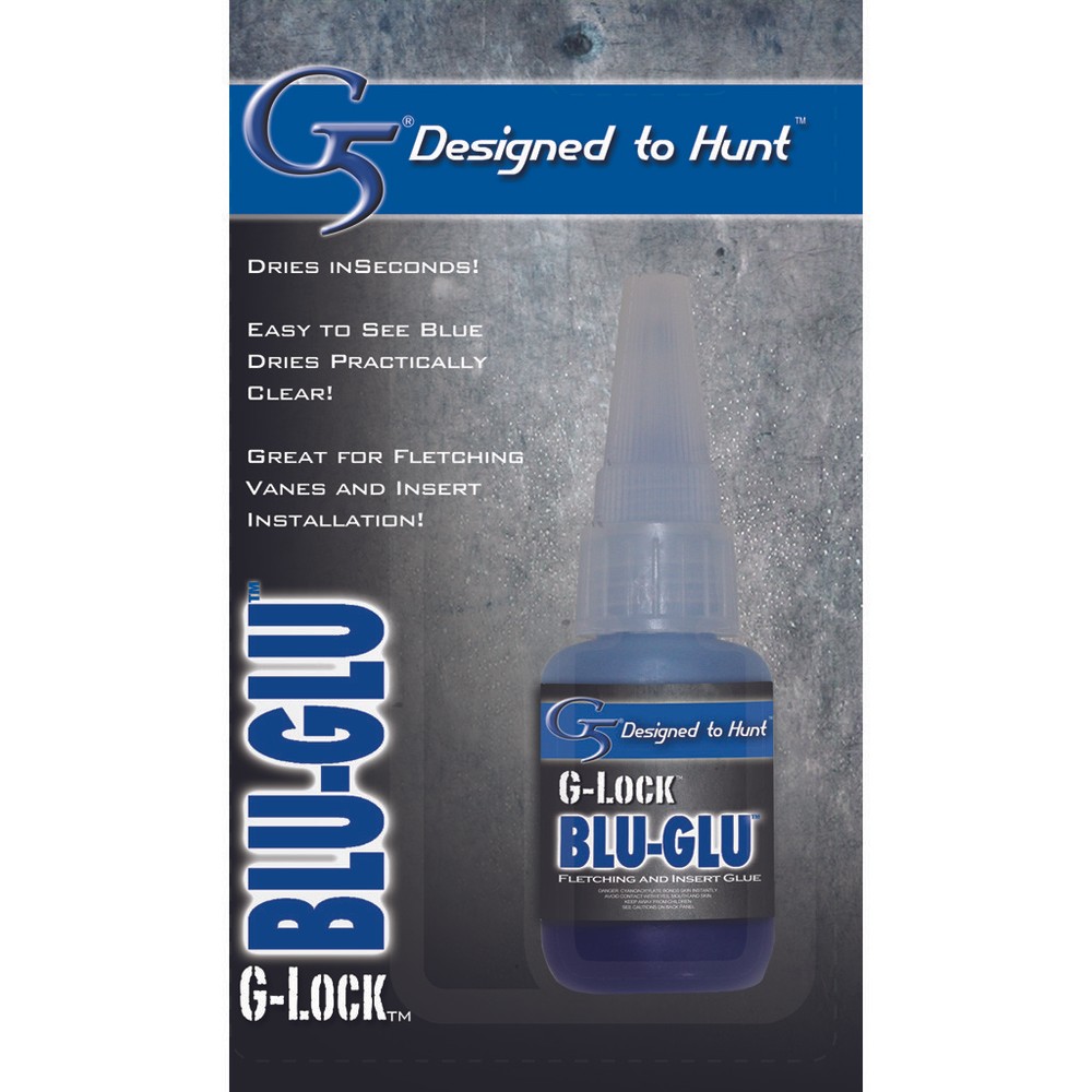 G5 PEEP INSERT/FLETCHING GLUE G-LOCK BLU-GLU