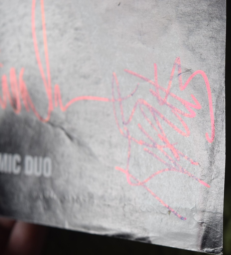 Brooks and Dunn Original Hand Signed Paper