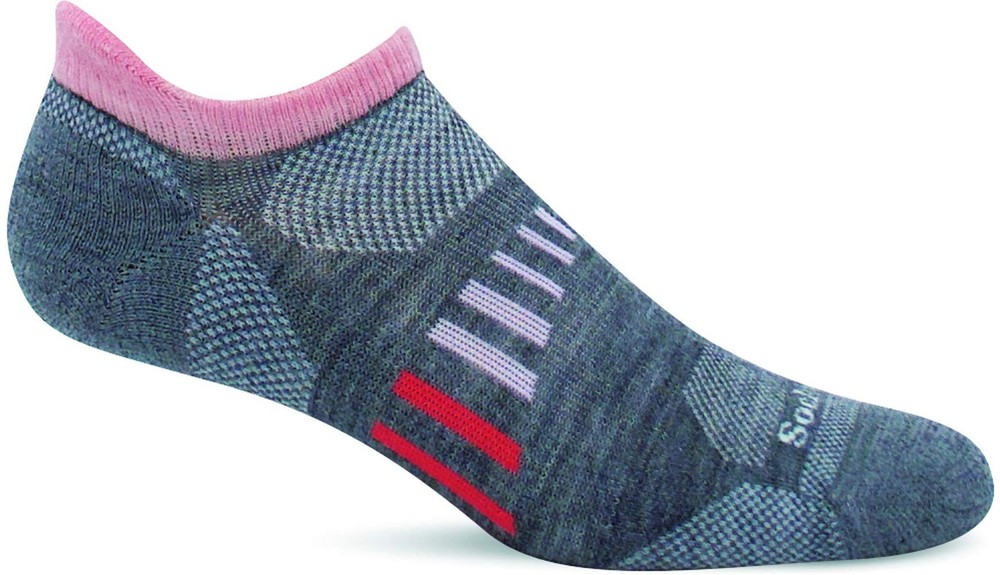 Women's Ascend II Micro | Moderate Compression Socks Medium-Large Grey