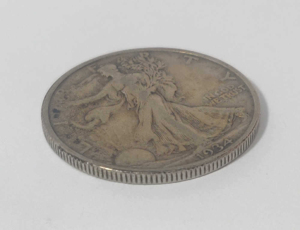 1934-S WALKING LIBERTY HALF DOLLAR