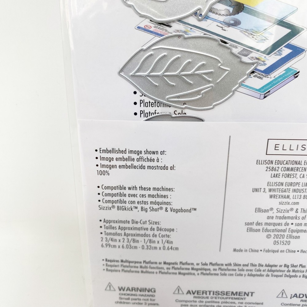 Sizzix Thinlits Layered Rose by Lisa Jones Flower Cutting Dies Bundle 664496 NEW