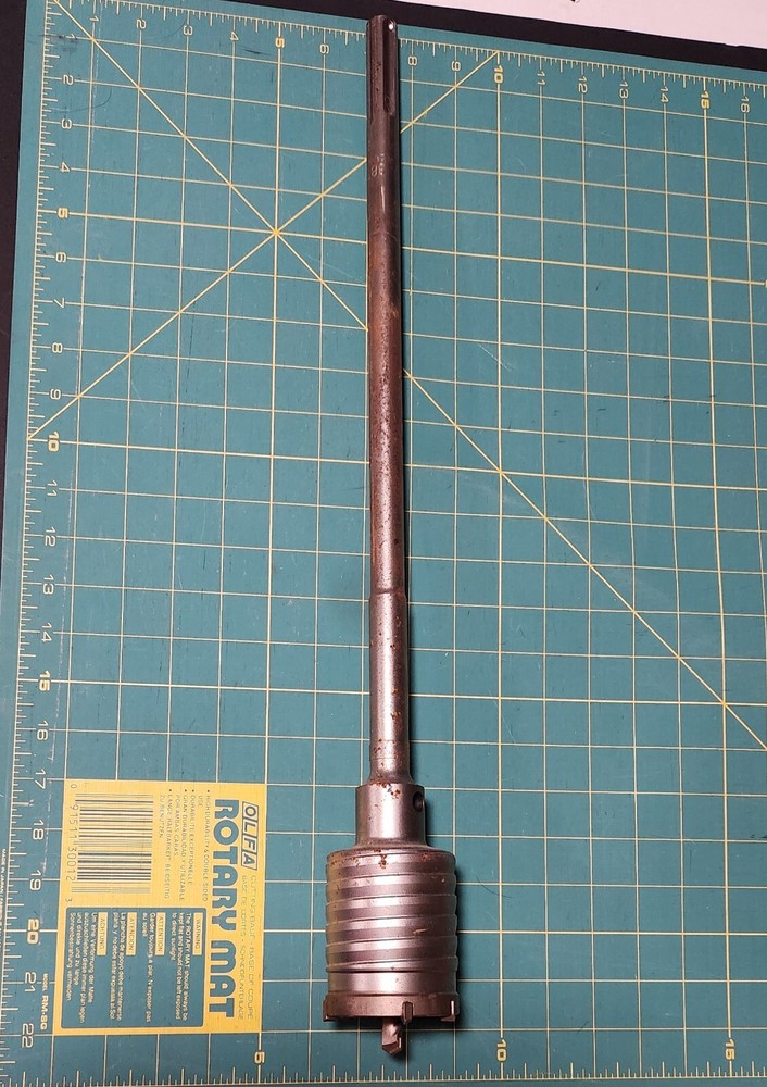 One Piece Spline Core Bit 2-5/8" X 22"