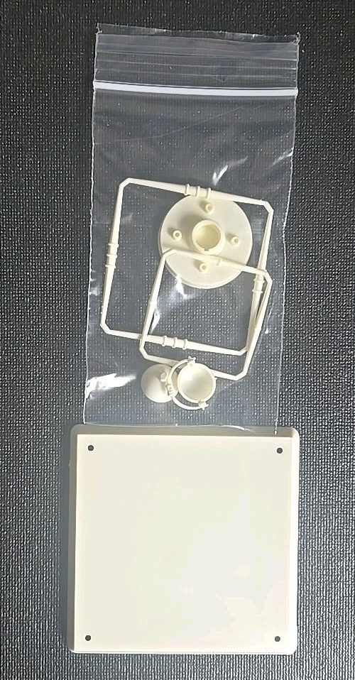 2 Glencoe Retriever Rocket/Lunar Lander 1/72 1/96 Model Kit Bundle- Open Started