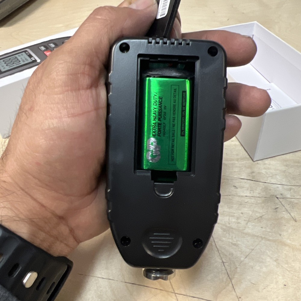 Coating Thickness Gauge TC-100 With Zero Calibration Function LCD Display Good