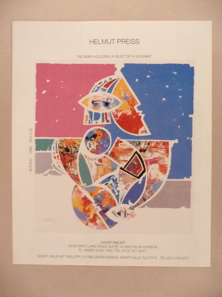 Helmut Preiss MAGAZINE AD - 1996