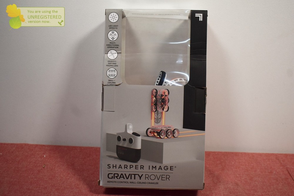 Sharper Image Remote Control Gravity Rover Wall-Ceiling Climber (Miss Charger)