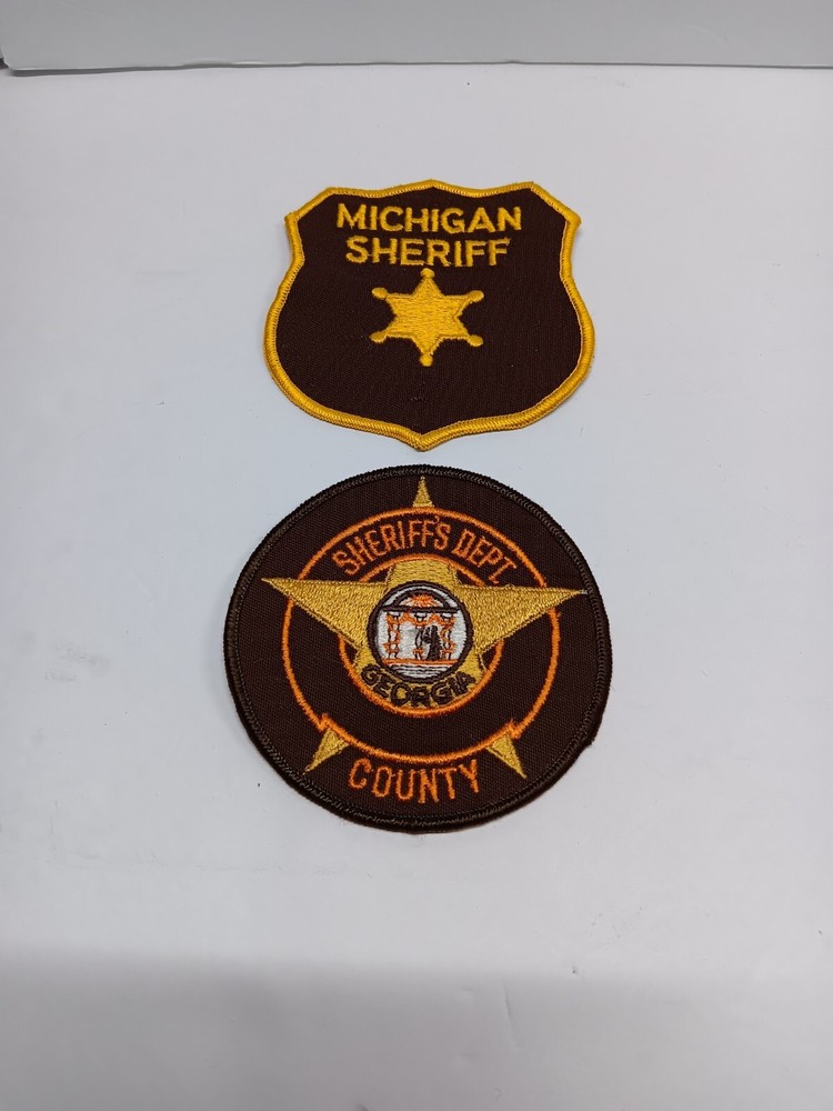 Police Shoulder patches used