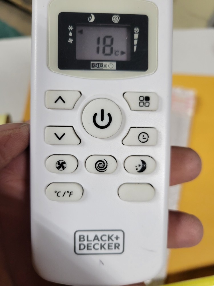 Black + Decker Digital Remote Controller Replacement White- # 810900350 A