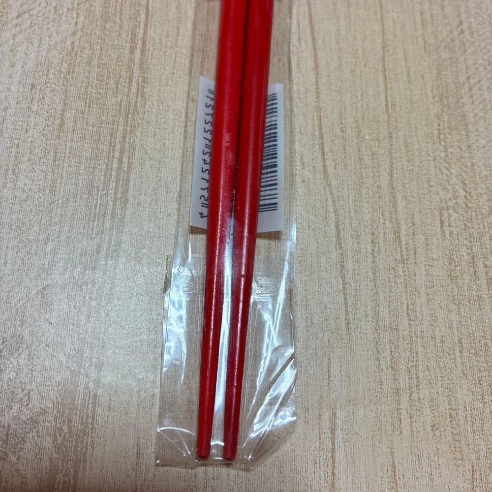 Red Lacquered Traditional Pattern Chopsticks Tableware