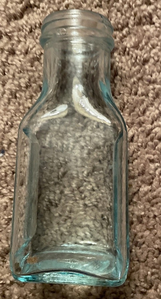 VTG  Blue/Green Glass Bottle