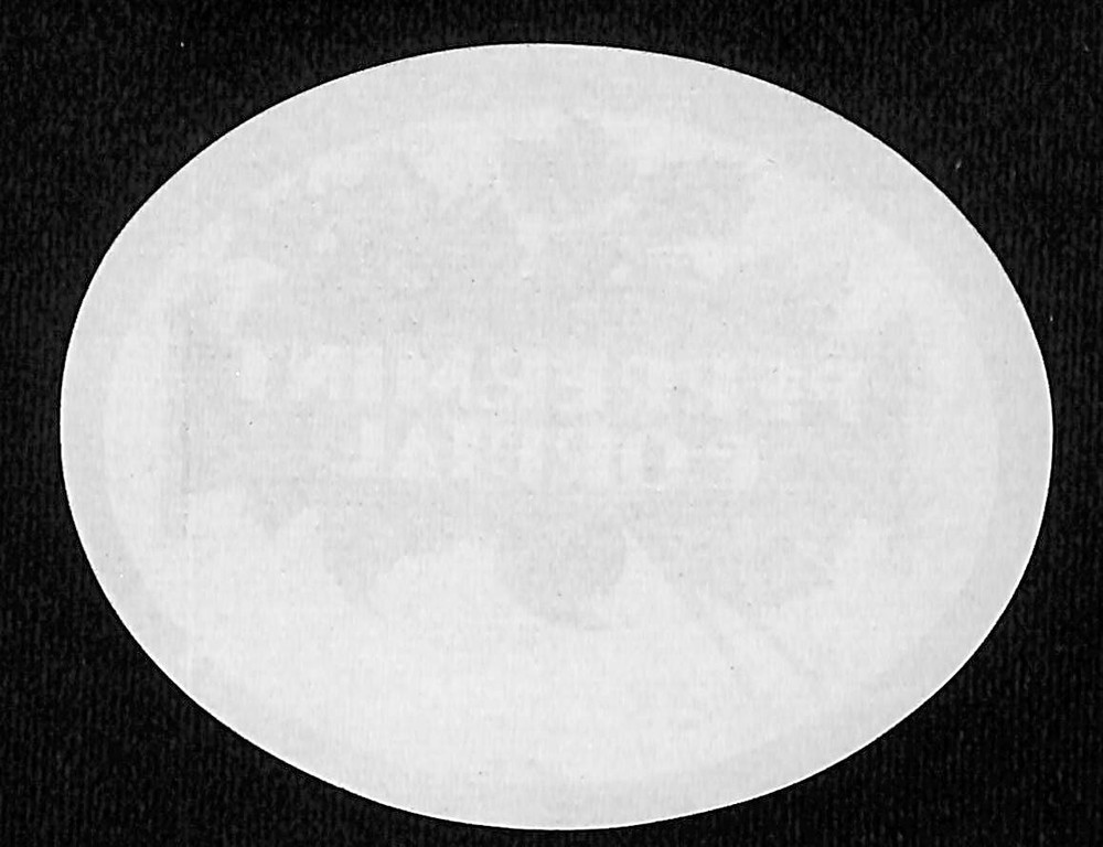 Peppermint Cordial Generic Duckworth & Co. Original Label VGC